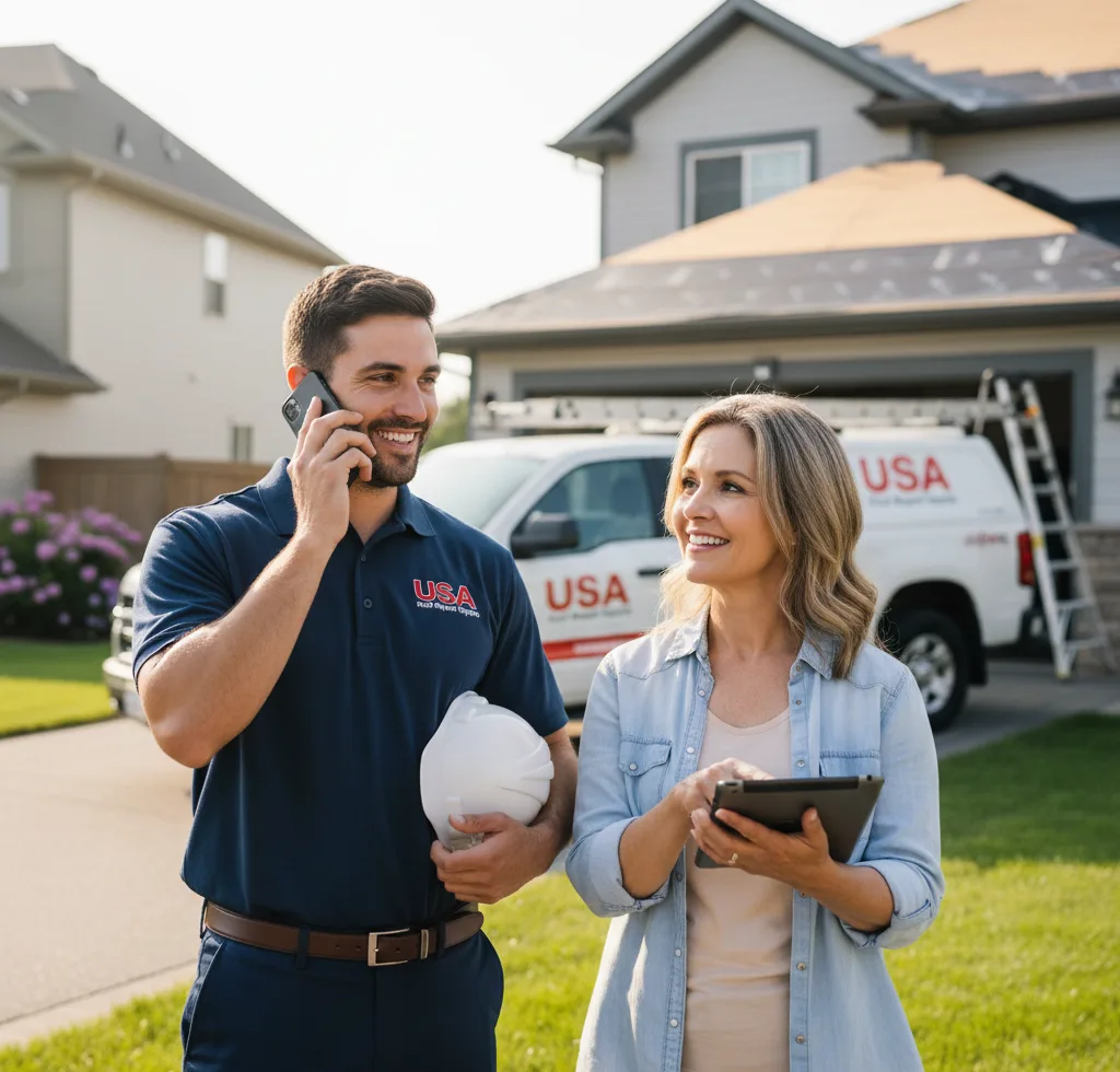 USA Roof Repair Experts customer support in Marana